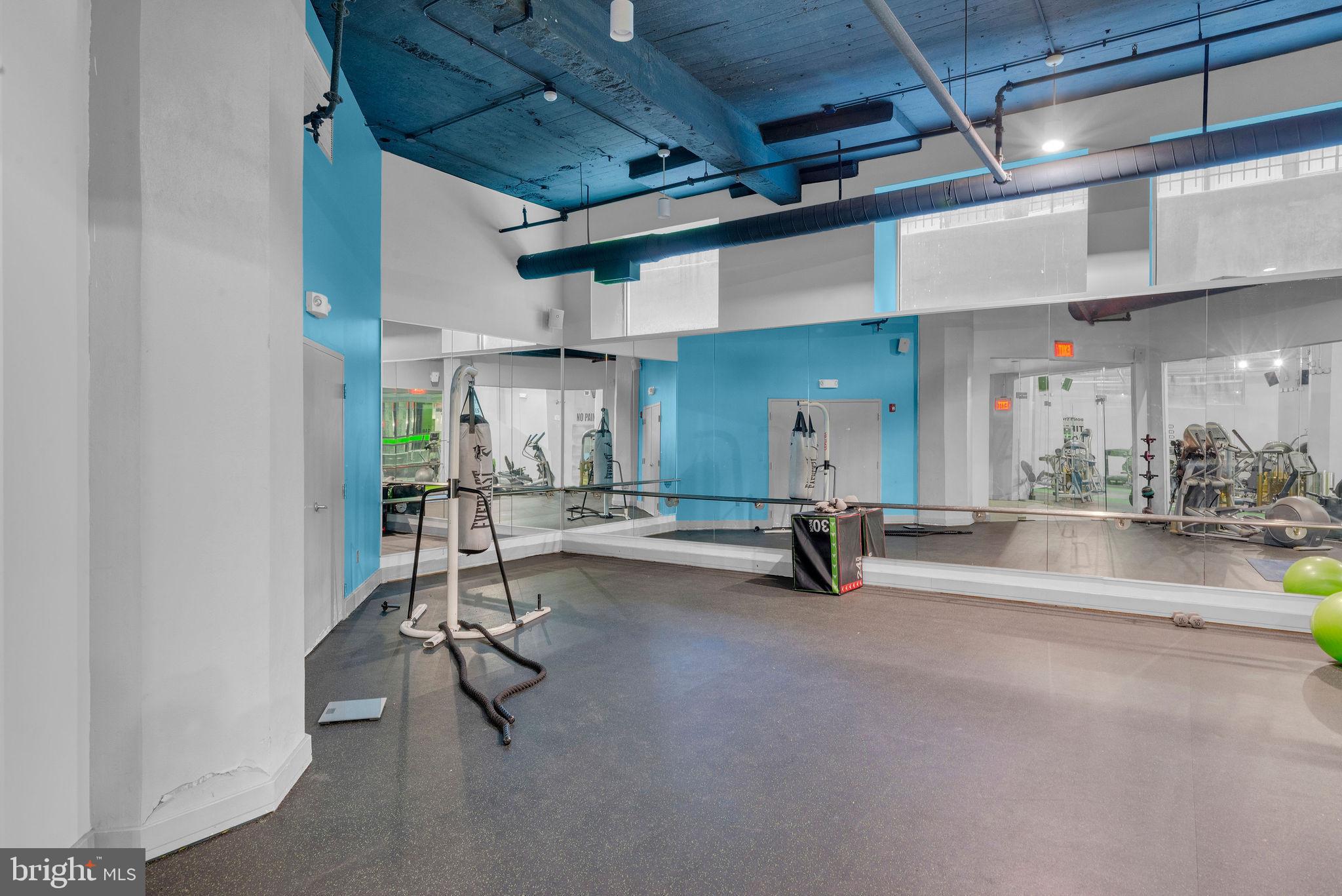1100 South Broad Street, Unit 607B Philadelphia, PA 19146 - Photo 13 of 18 a view of a room with gym equipment