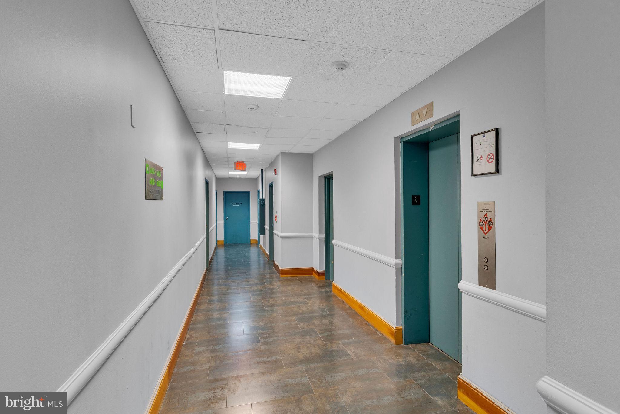 1100 South Broad Street, Unit 607B Philadelphia, PA 19146 - Photo 15 of 18 a view of hallway with stairs