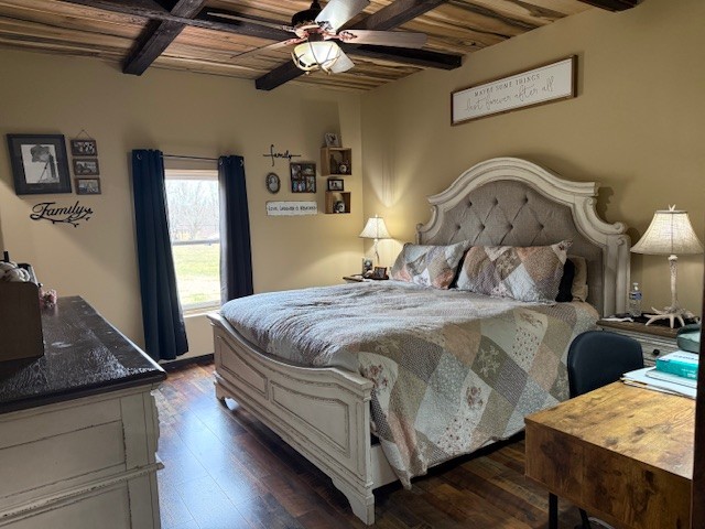 1437 Dividing Ridge Road Goodlettsville, TN 37072 - Photo 26 of 36 a bedroom with a bed and wooden floor
