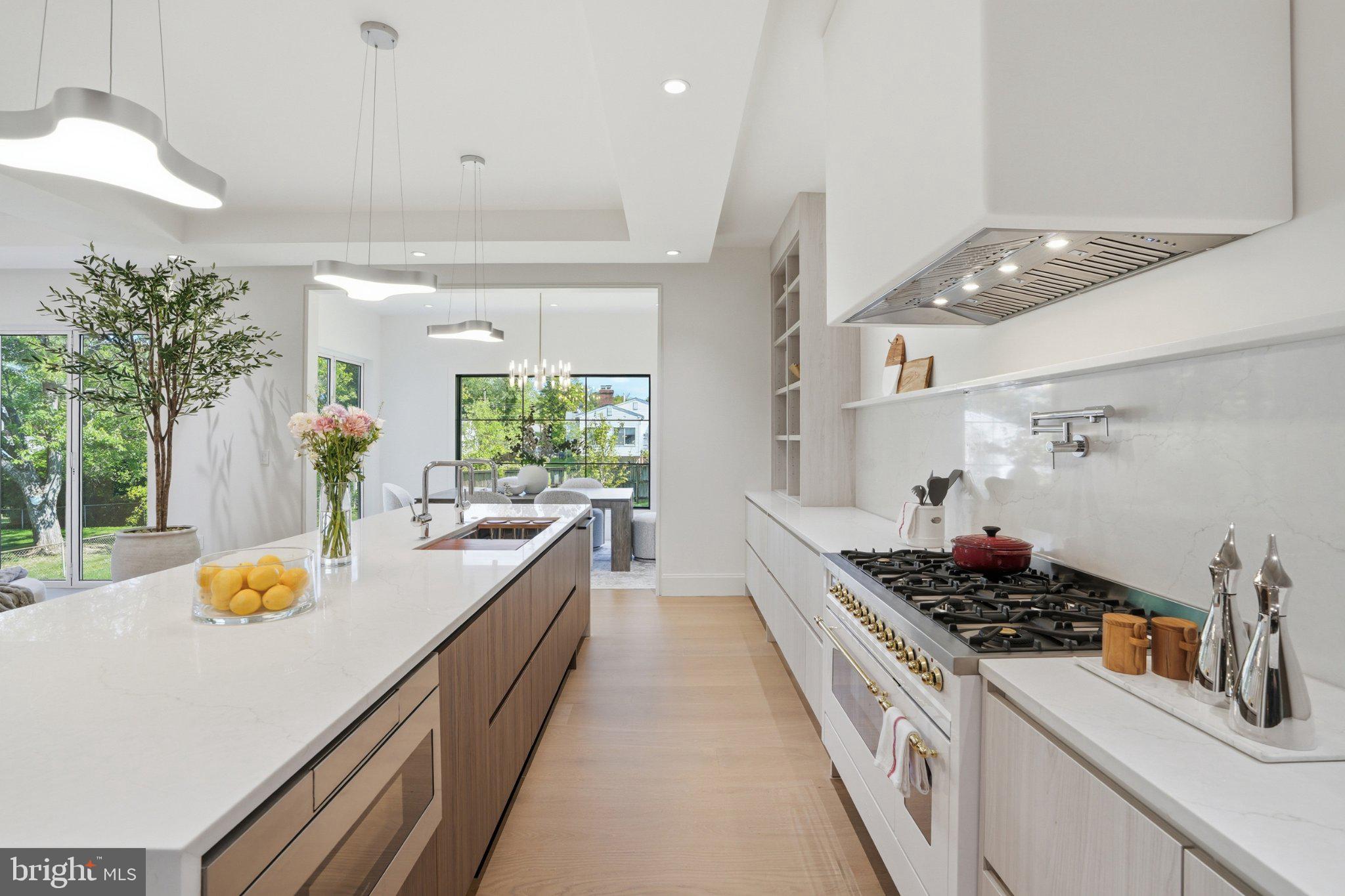 7421 Magarity Road Falls Church, VA 22043 - Photo 31 of 66 Modern kitchen with sleek design.