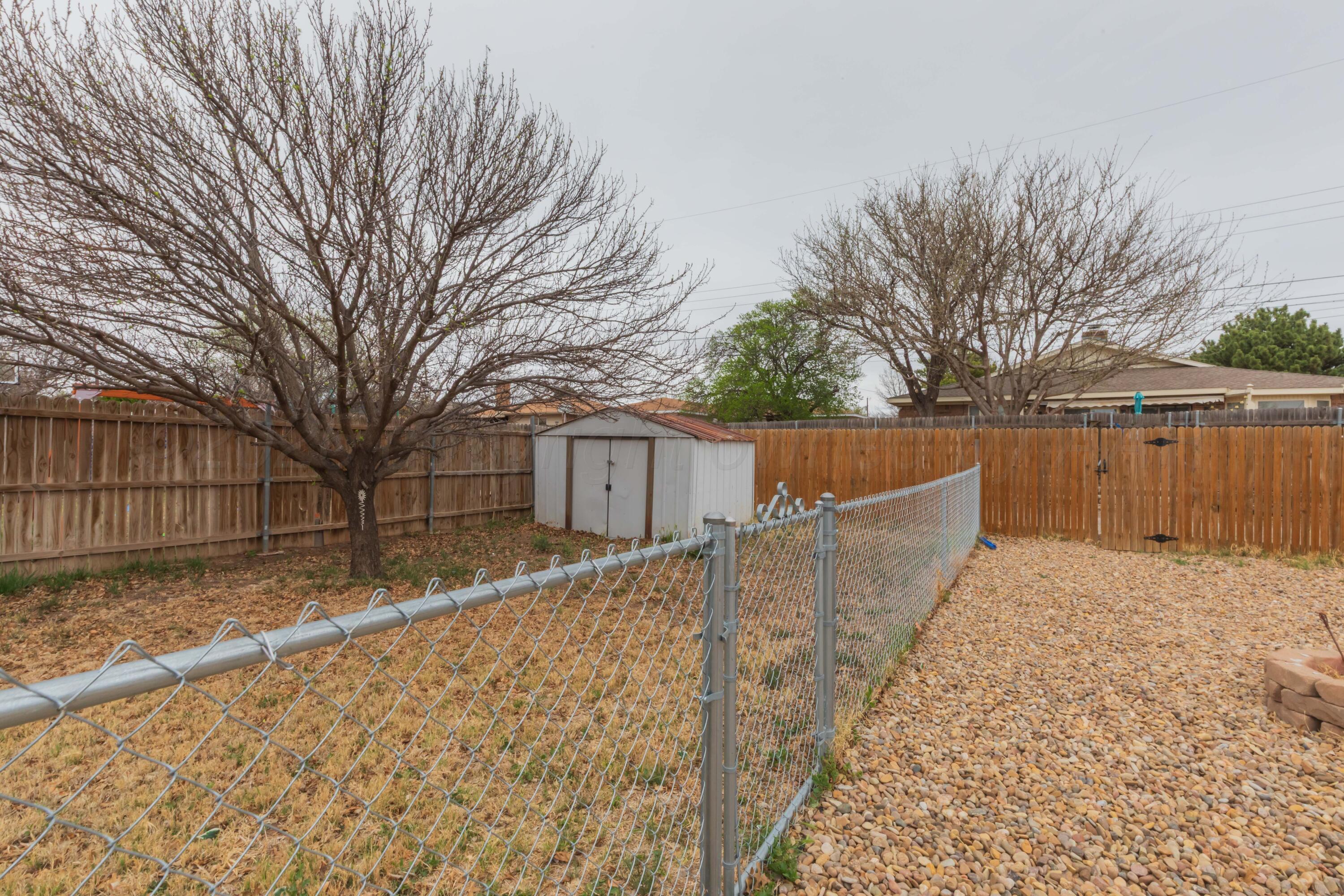 4202 Scotty Drive Amarillo, TX 79110 - Photo 32 of 33 BACKYARD VIEW 2