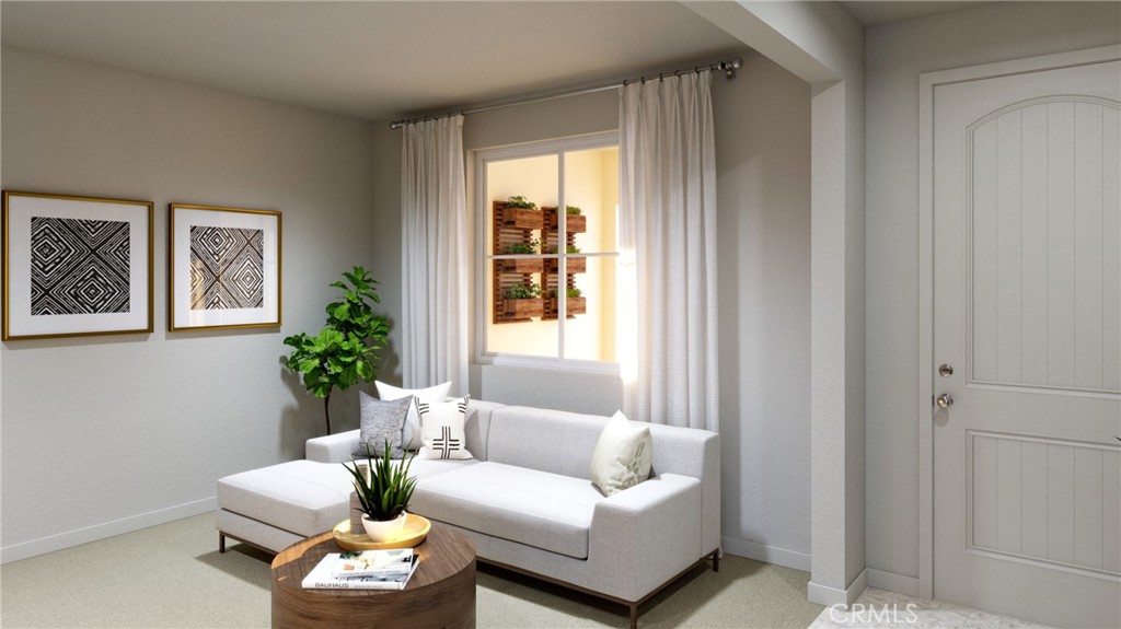 4072 Daisy Lane Banning, CA 92220 - Photo 3 of 15 a living room with furniture and a potted plant