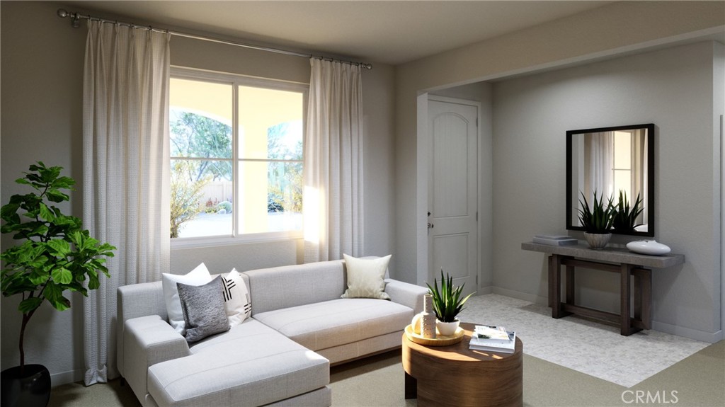 4072 Daisy Lane Banning, CA 92220 - Photo 10 of 15 a living room with furniture and a large window