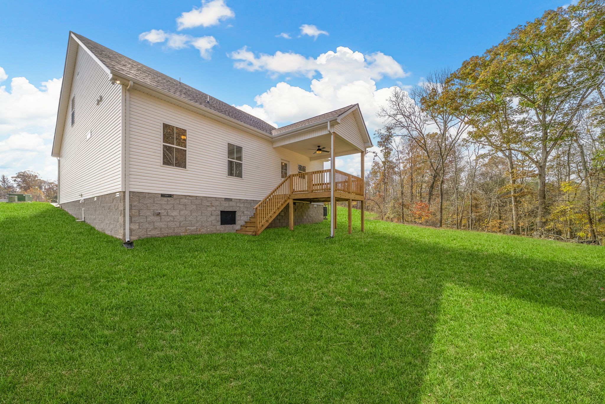 194 Dewberry Road Clarksville, TN 37042 - Photo 44 of 62 a view of a house with a backyard