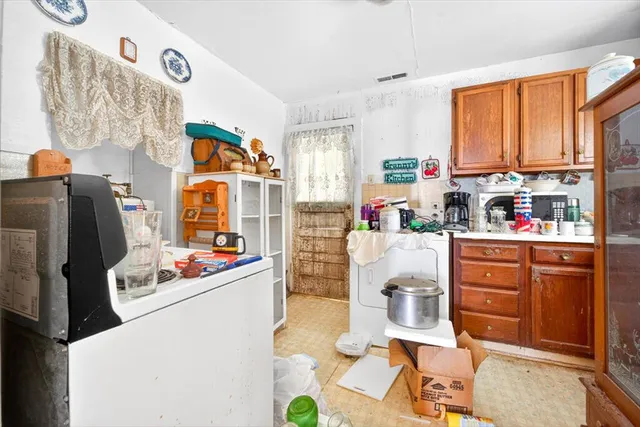 a room with storage and utility