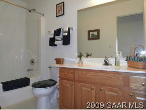 204 Rutledge Drive Waynesboro, VA 22980 - Photo 8 of 11 a bathroom with a sink a toilet and a mirror