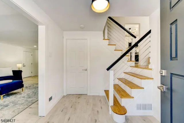 a view of front door