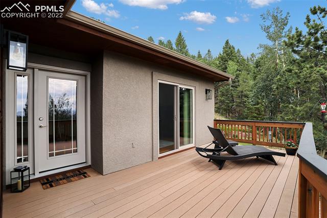630 Homestead Road Divide, CO 80814 - Photo 46 of 50 Front Entry and Walk Out From Primary Suite!