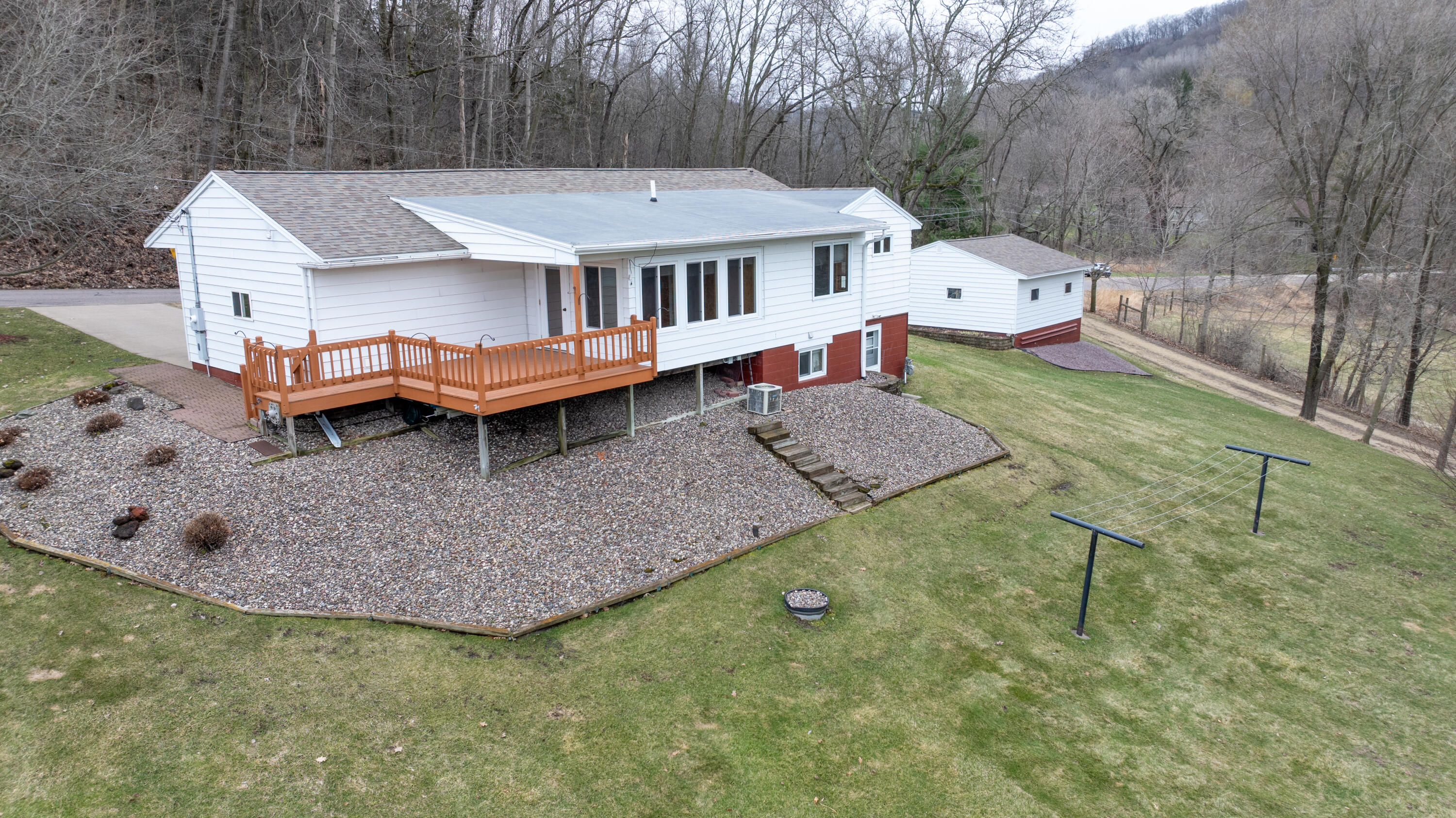 N3359 Miller Road Medary, WI 54601 - Photo 33 of 40 Rear