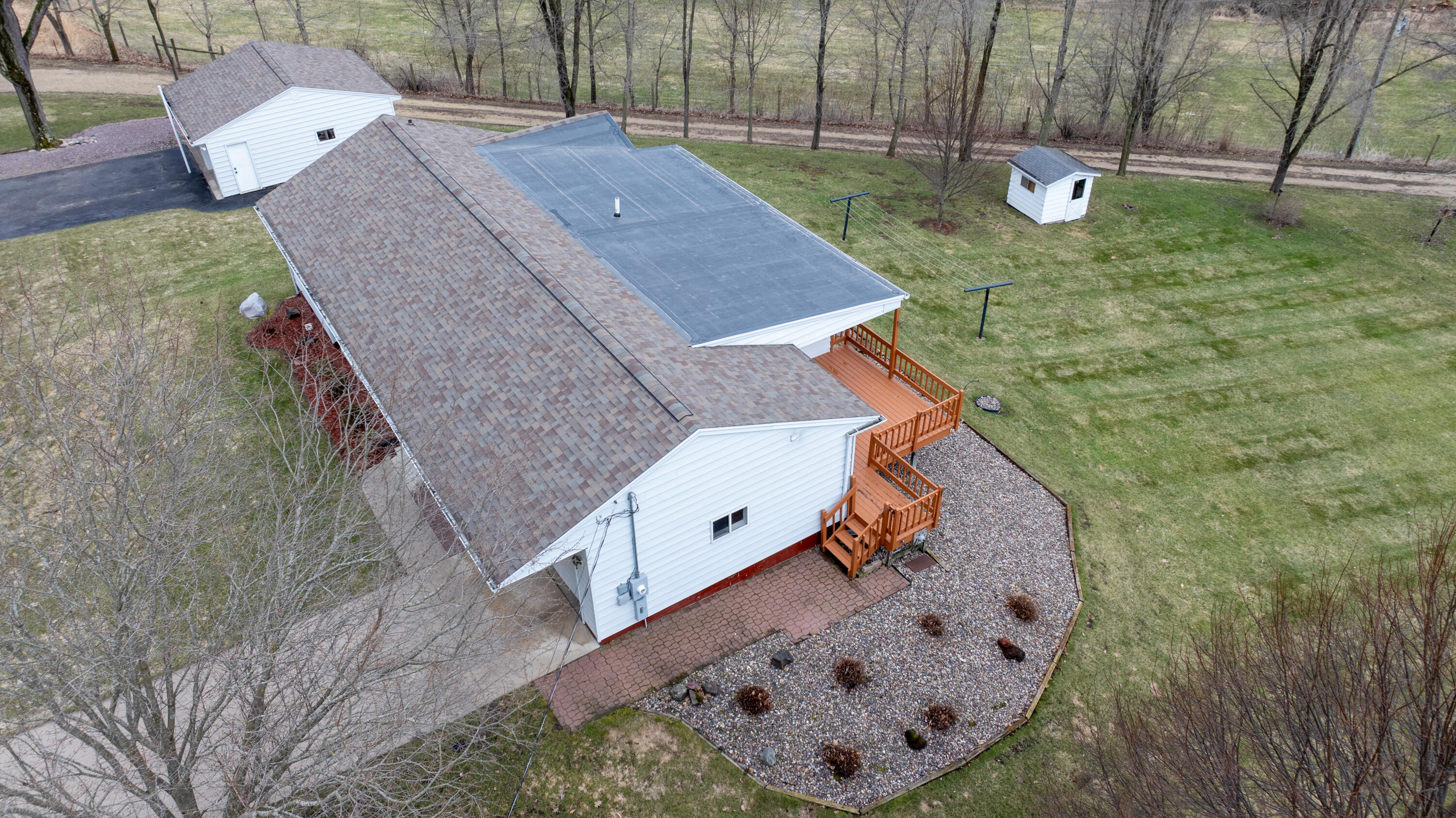 N3359 Miller Road Medary, WI 54601 - Photo 34 of 40 Drone