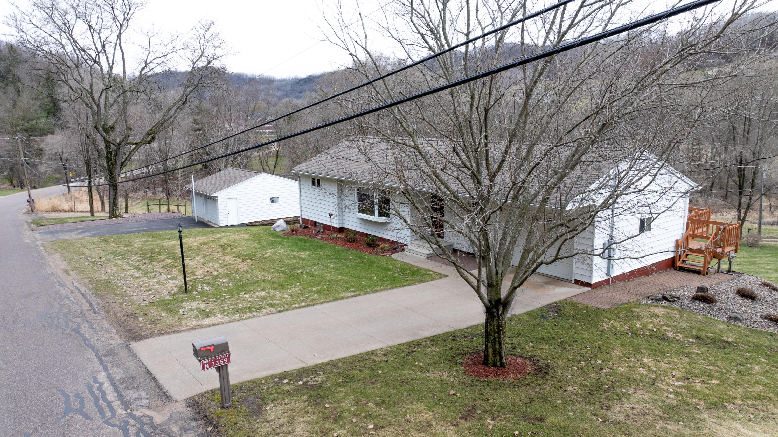 N3359 Miller Road Medary, WI 54601 - Photo 35 of 40 Front