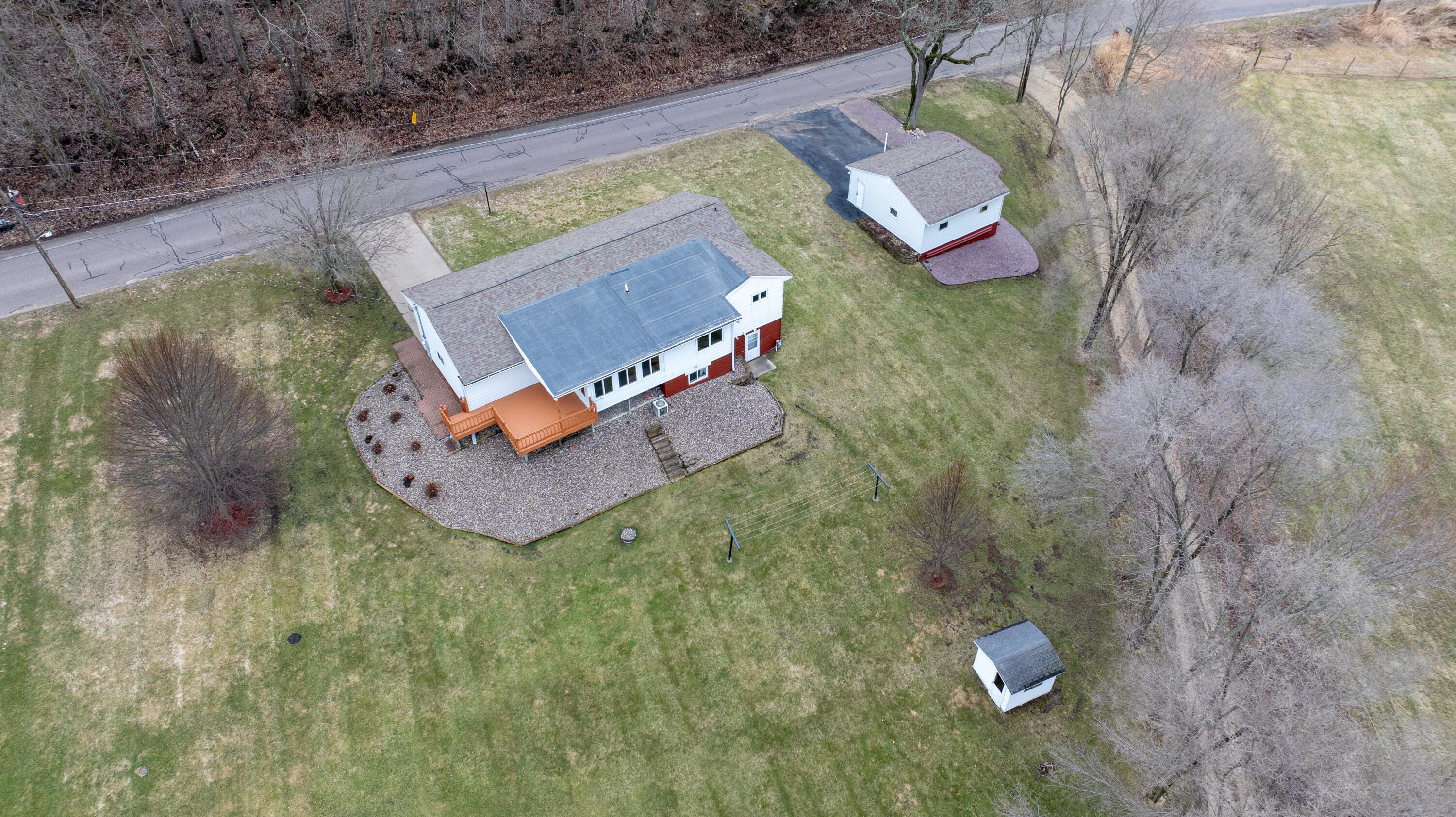 N3359 Miller Road Medary, WI 54601 - Photo 36 of 40 Drone