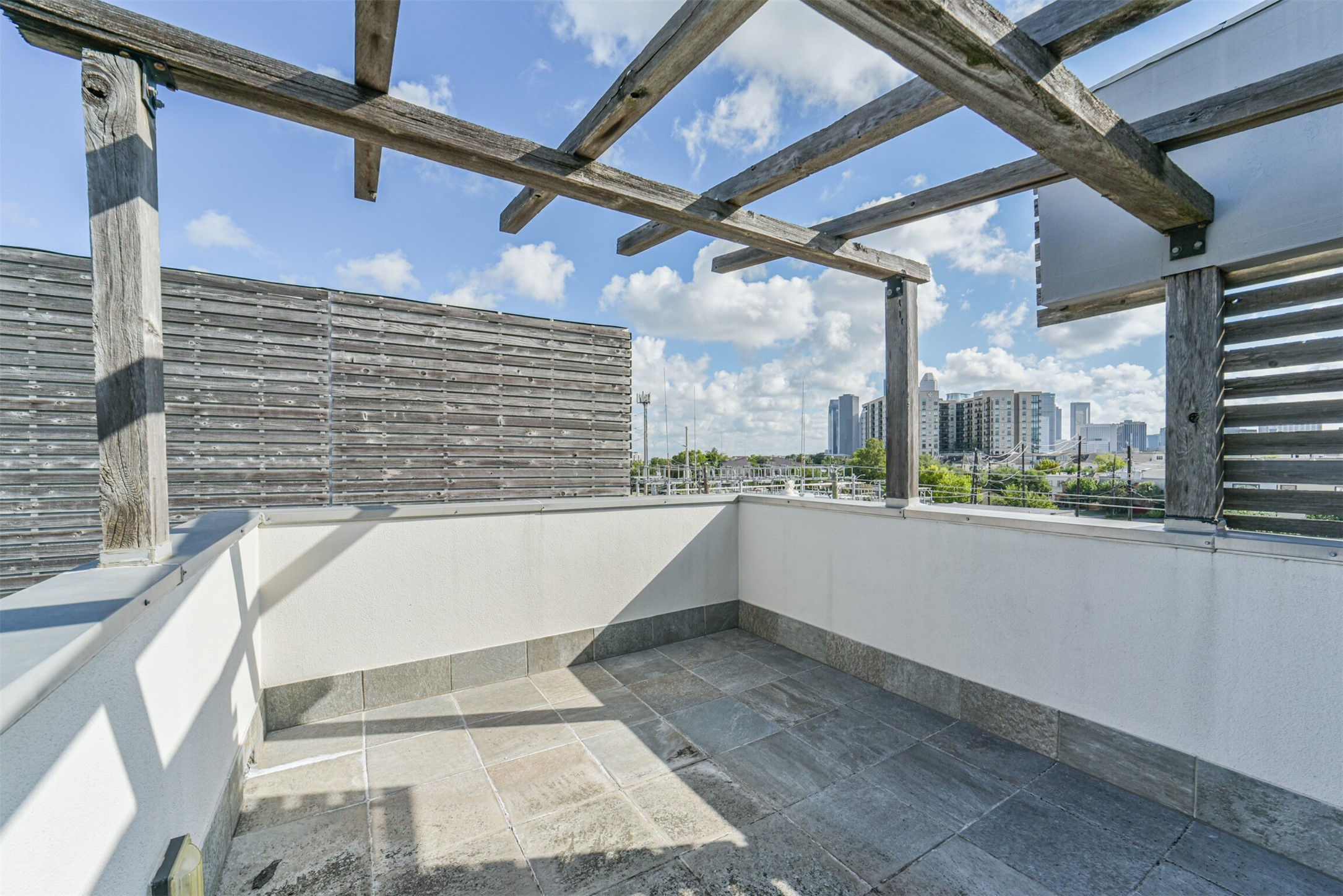 2518 Mason Street, Unit B Houston, TX 77006 - Photo 36 of 40 a view of balcony with outdoor seating