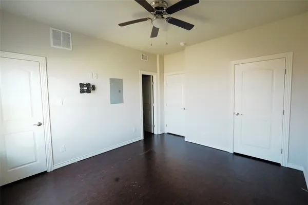 wooden floor in an empty room