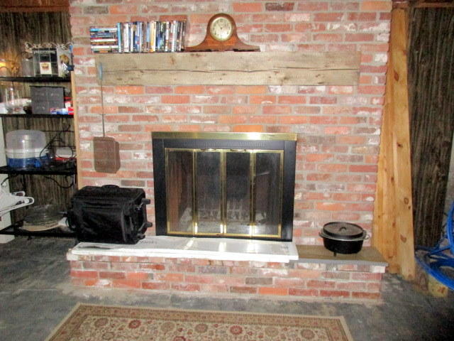 543 Tiffany Road Sidney, ME 04330 - Photo 20 of 35 Fireplace in lower level