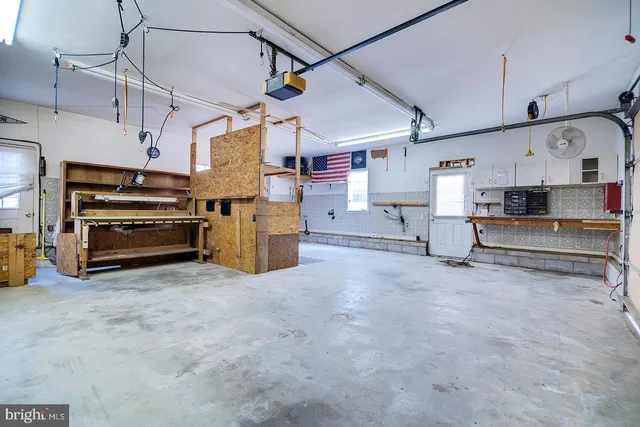 a view of outdoor space with garden