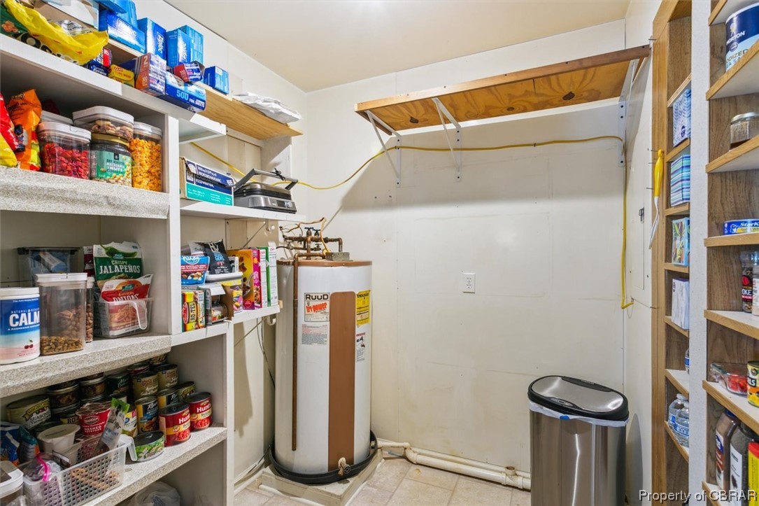 3255 Providence Road Hayes, VA 23072 - Photo 11 of 46 Pantry featuring water heater