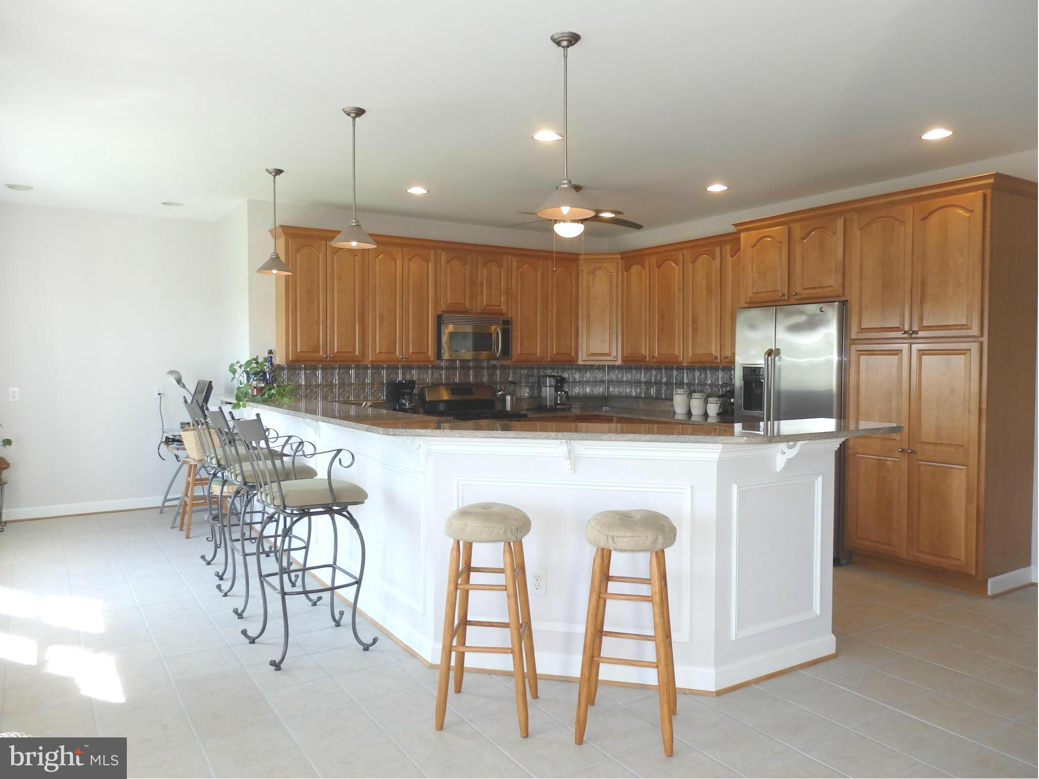 10000 Kelly Road Walkersville, MD 21793 - Photo 5 of 30 Glorious kitchen with 18' of granite bar
