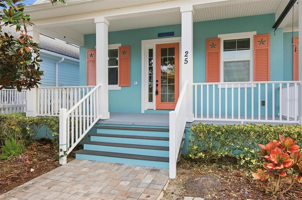25 Sandy Beach Way Palm Coast, FL 32137 - Photo 4 of 41 a view of a entrance door of the house