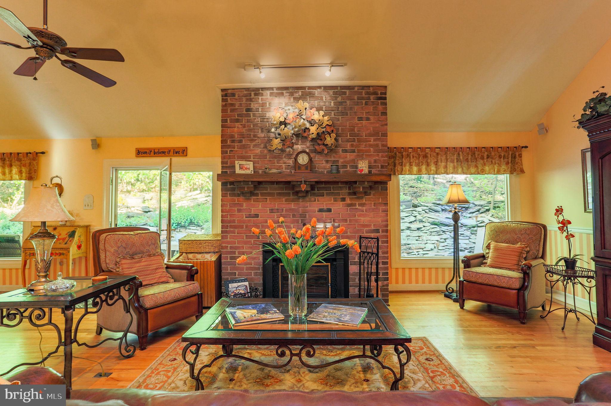 4904 Ridge Crest Court Frederick, MD 21702 - Photo 9 of 53 Two-Story Brick Fireplace