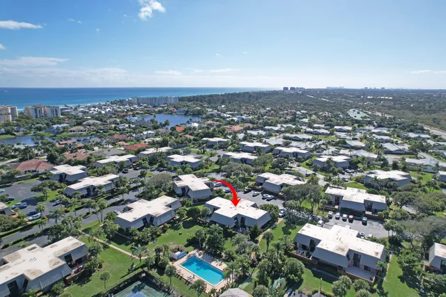 an aerial view of a city with lots of residential buildings