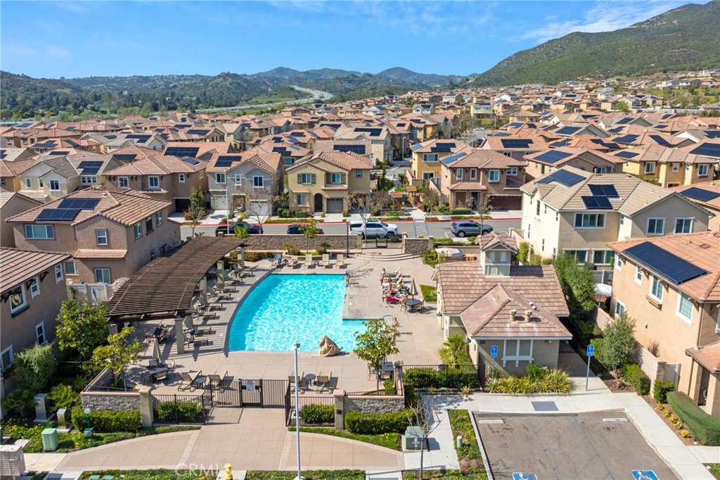 259 Spotted Saddle Way Fallbrook, CA 92028 - Photo 40 of 43 an aerial view of residential houses with outdoor space