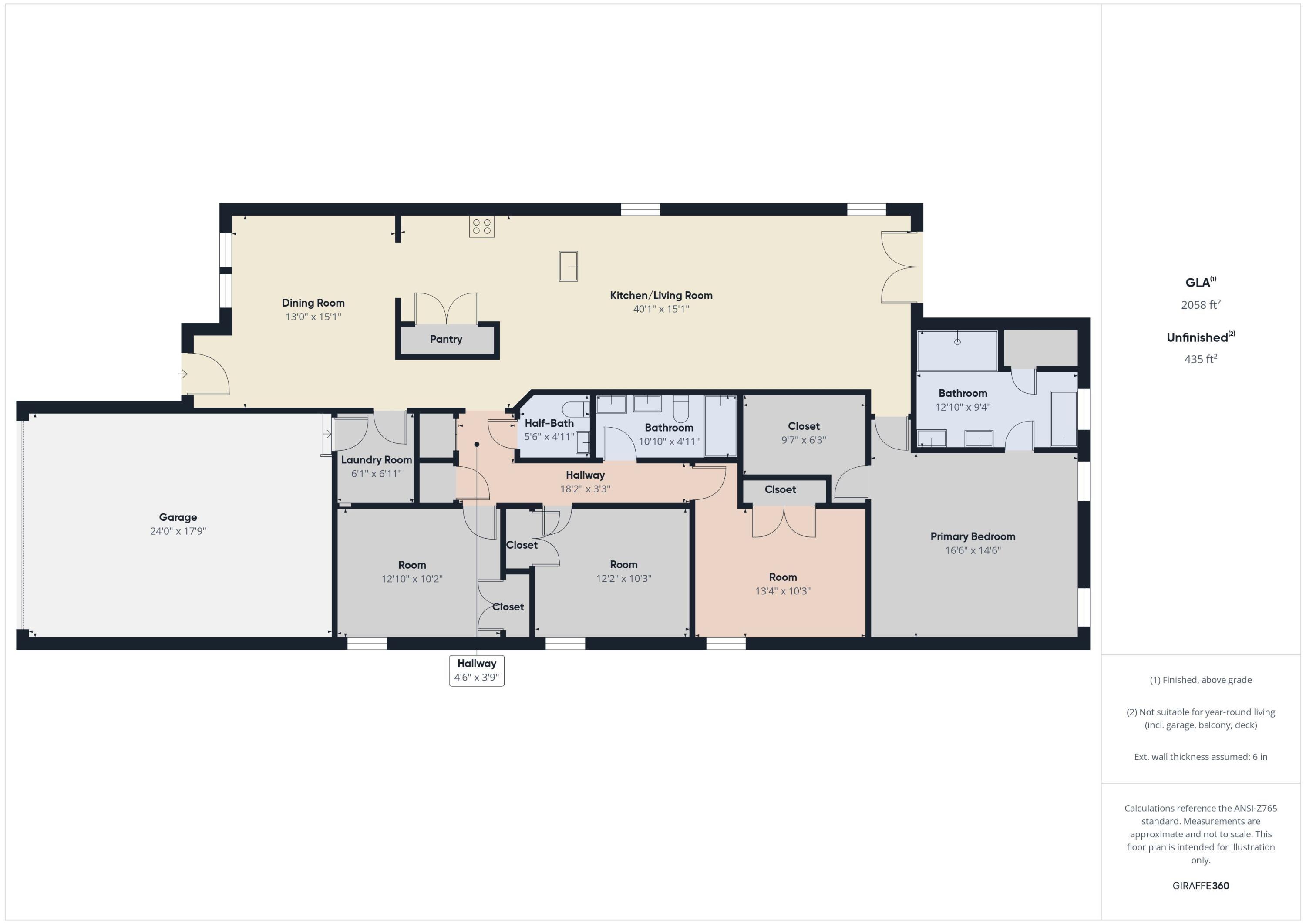 1575 Pine Street Niceville, FL 32578 - Photo 44 of 44 Floorplan