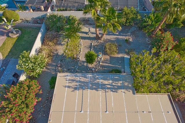 68110 Risueno Road Cathedral City, CA 92234 - Photo 32 of 33 an aerial view of a house with a yard