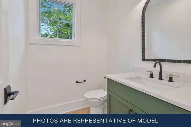 an empty room with large window