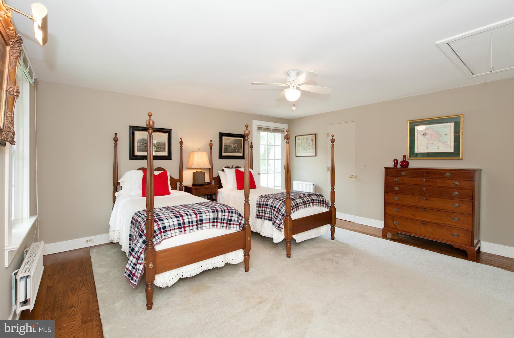 1837 Bordens Spring Road White Post, VA 22663 - Photo 22 of 30 Bedroom Three with Shared Balcony