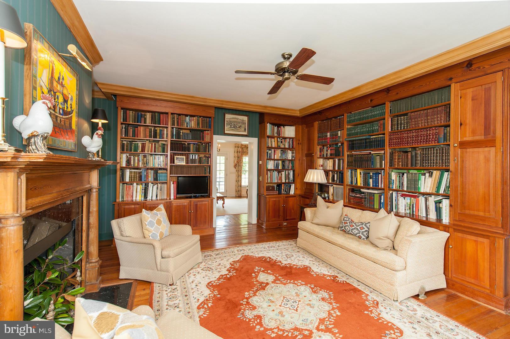 1837 Bordens Spring Road White Post, VA 22663 - Photo 6 of 30 Paneled Library