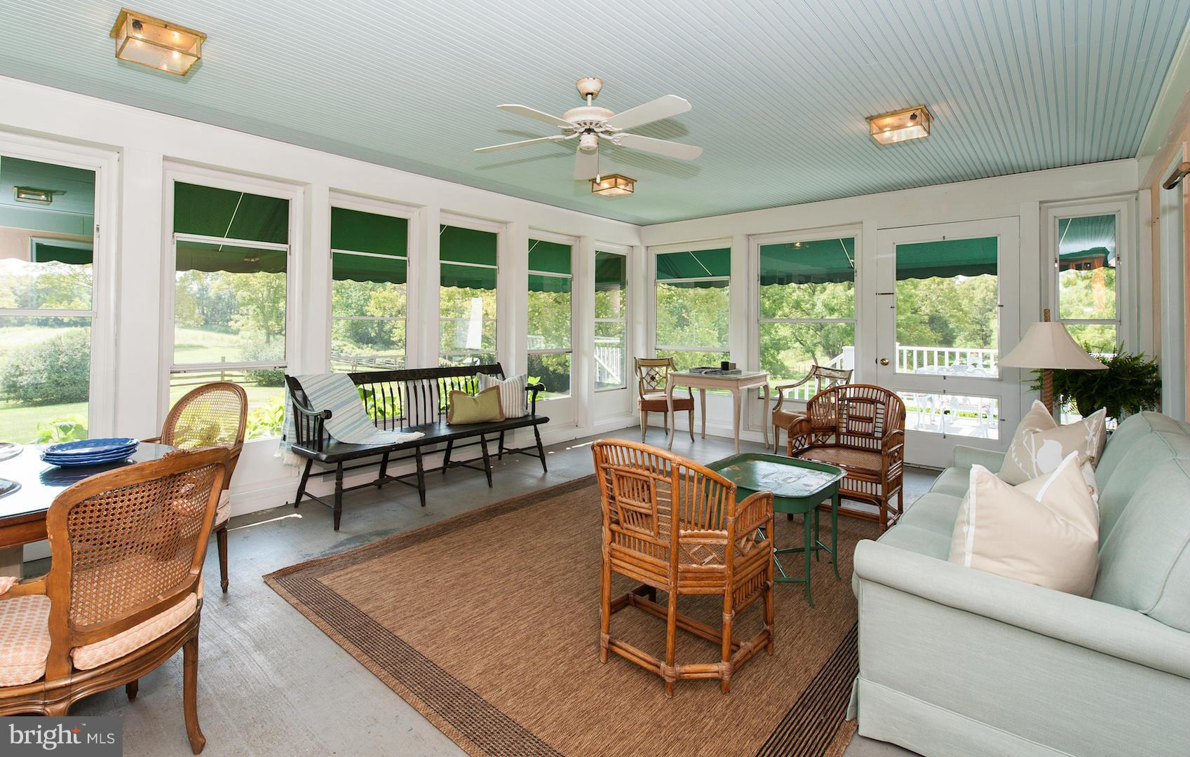 1837 Bordens Spring Road White Post, VA 22663 - Photo 8 of 30 Three season porch with access to gardens