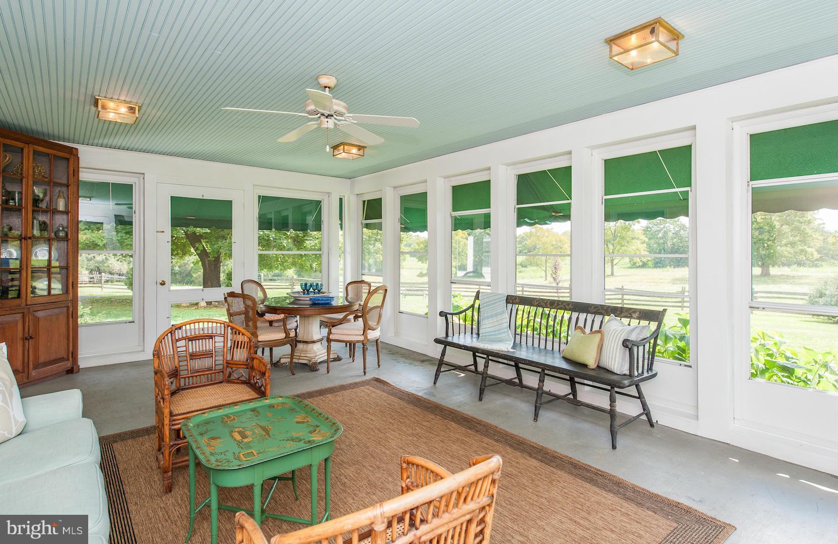 1837 Bordens Spring Road White Post, VA 22663 - Photo 9 of 30 Three season porch with access to gardens
