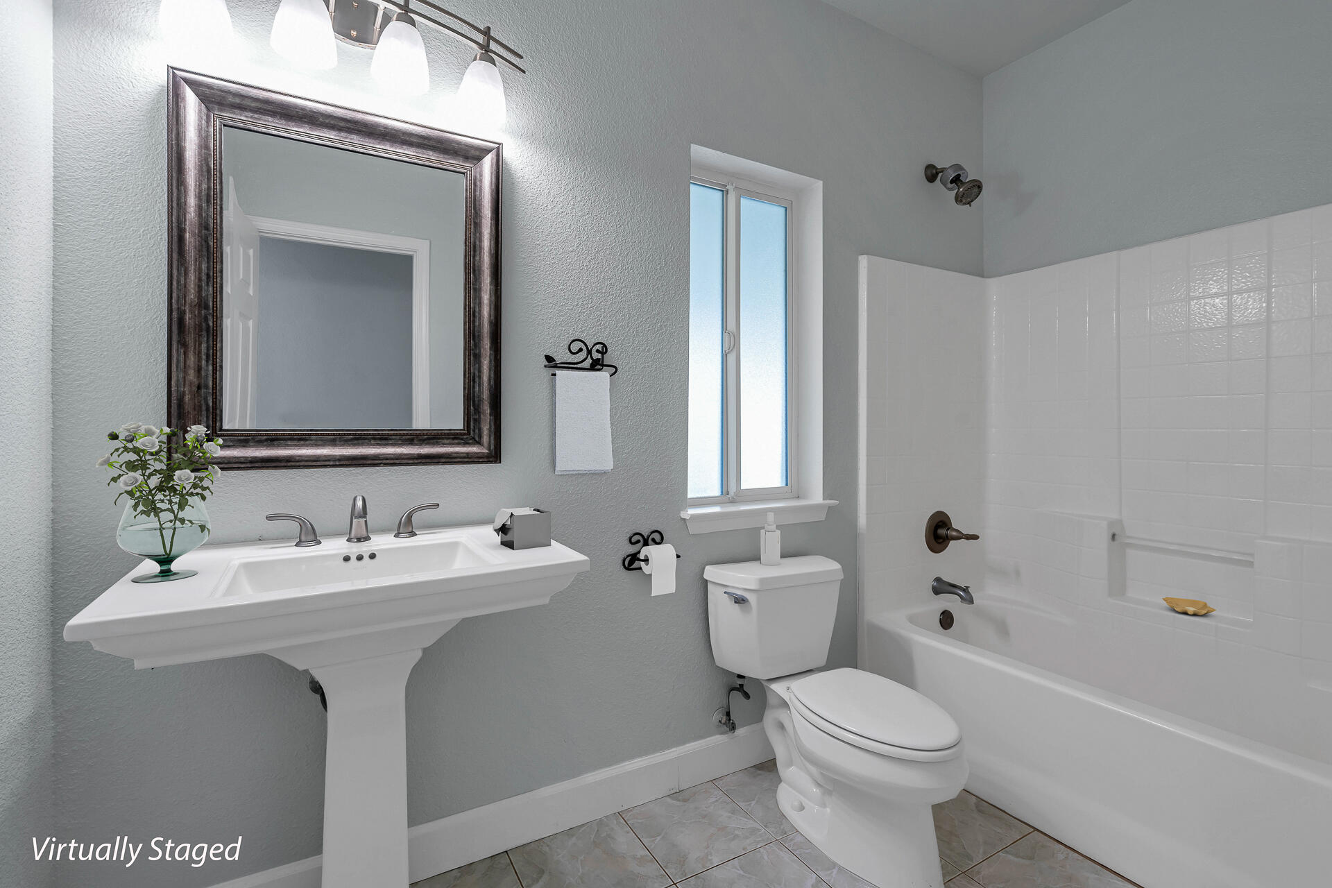 13303 Intermountain Road Redding, CA 96003 - Photo 52 of 64 a bathroom with a toilet sink and mirror