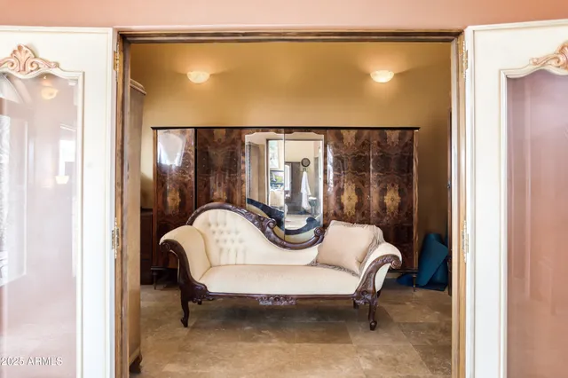 a room with musical instruments