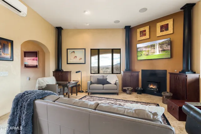 a bathroom with a sink mirror vanity and toilet