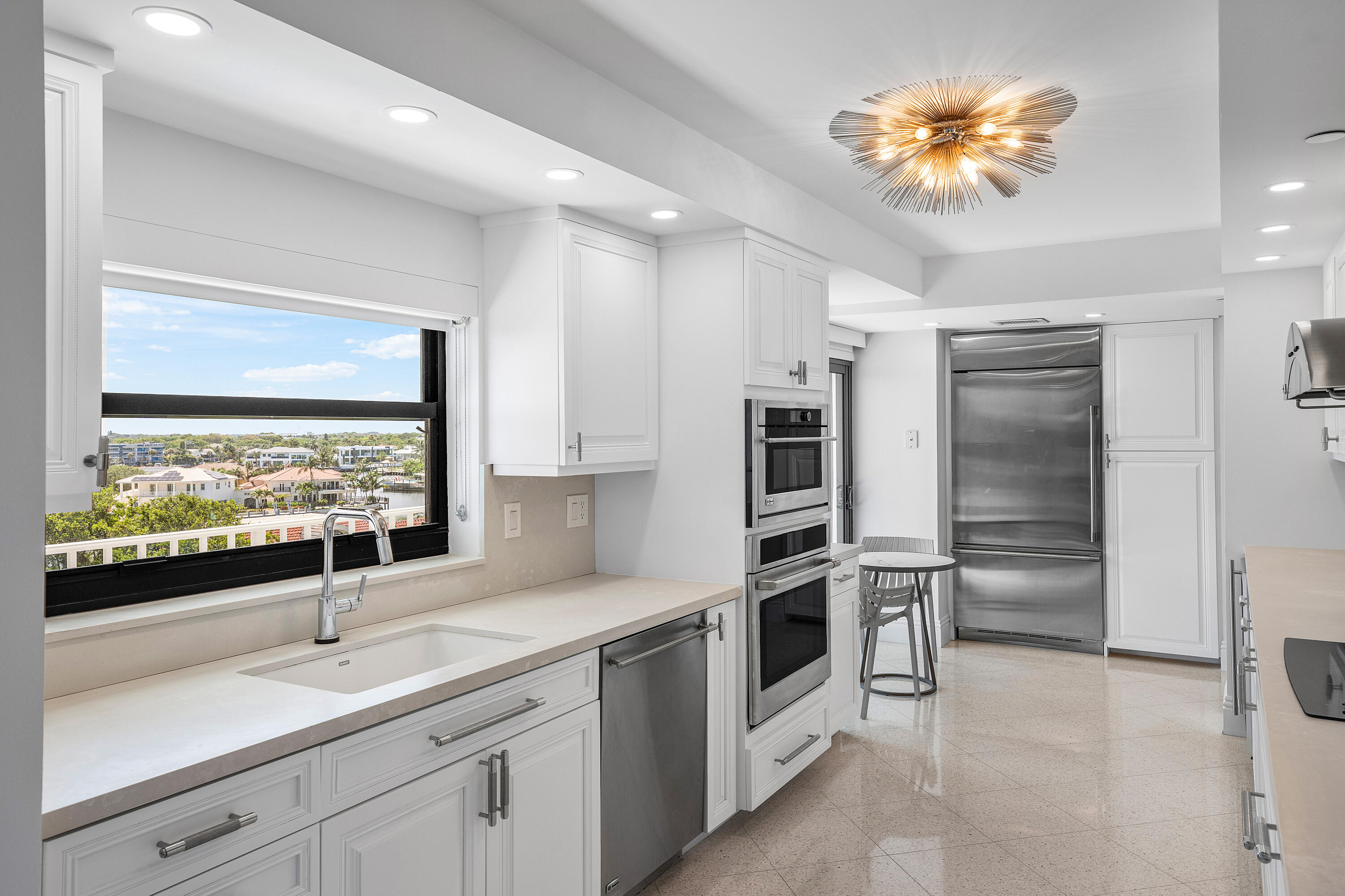 2917 South Ocean Boulevard, Unit 505 Highland Beach, FL 33487 - Photo 7 of 41 009-2917SouthOceanBoulevard-505-KIT SINK