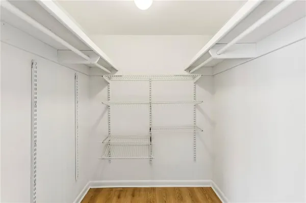 a bathroom with a empty shower