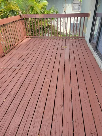 a view of outdoor space and deck