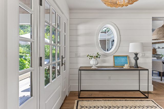 a very nice looking room with a large window