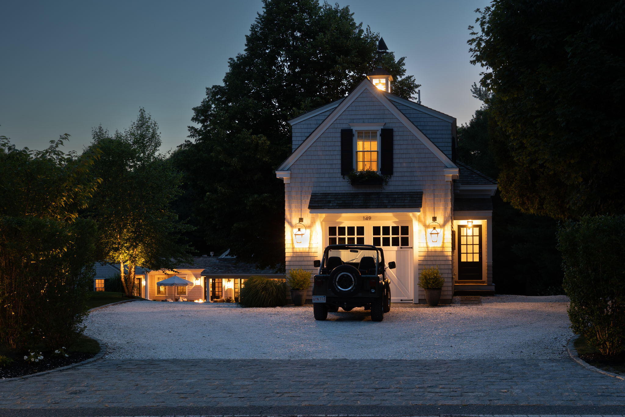 149 Old Stage Road Centerville, MA 02632 - Photo 59 of 69 a view of a house with patio area and entertaining space