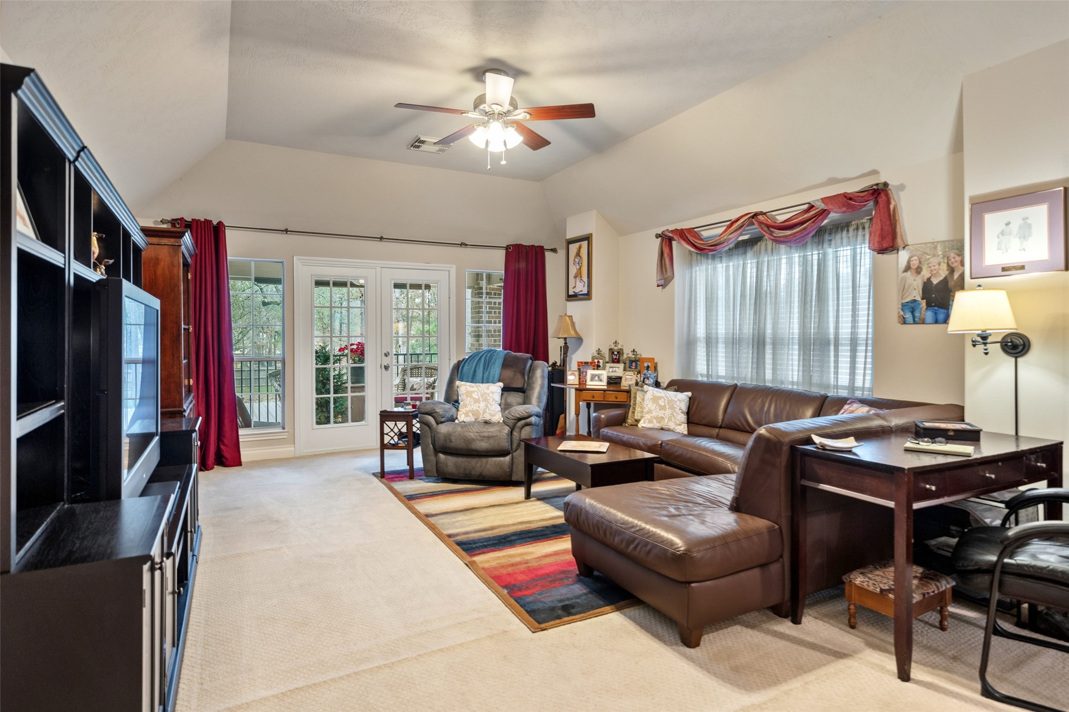 30719 Aldine Westfield Road Spring, TX 77386 - Photo 25 of 35 Gameroom with French Doors Leading to Balcony