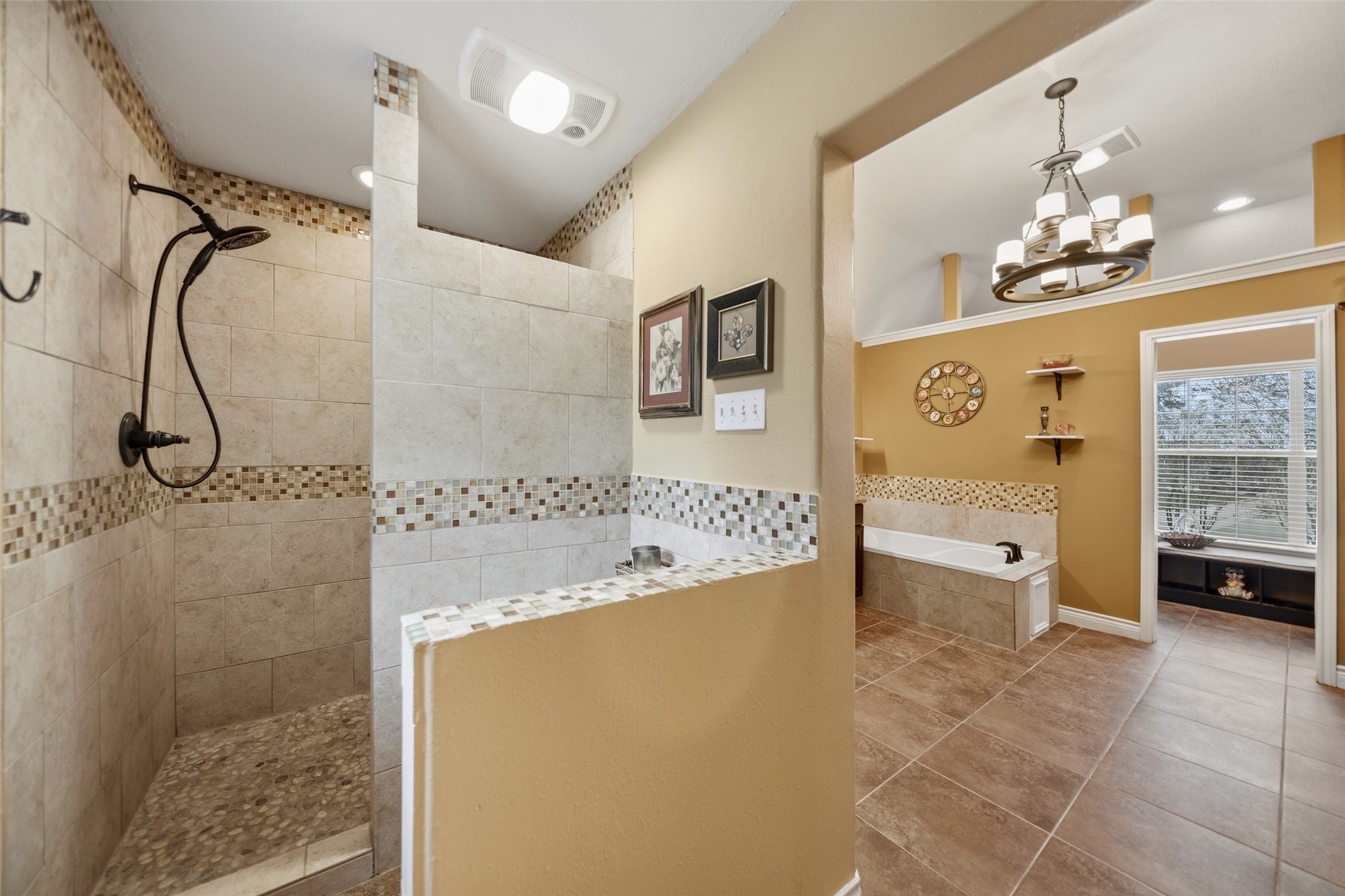 30719 Aldine Westfield Road Spring, TX 77386 - Photo 29 of 35 Secondary 2nd Floor Primary Bathroom with Walk-in Shower