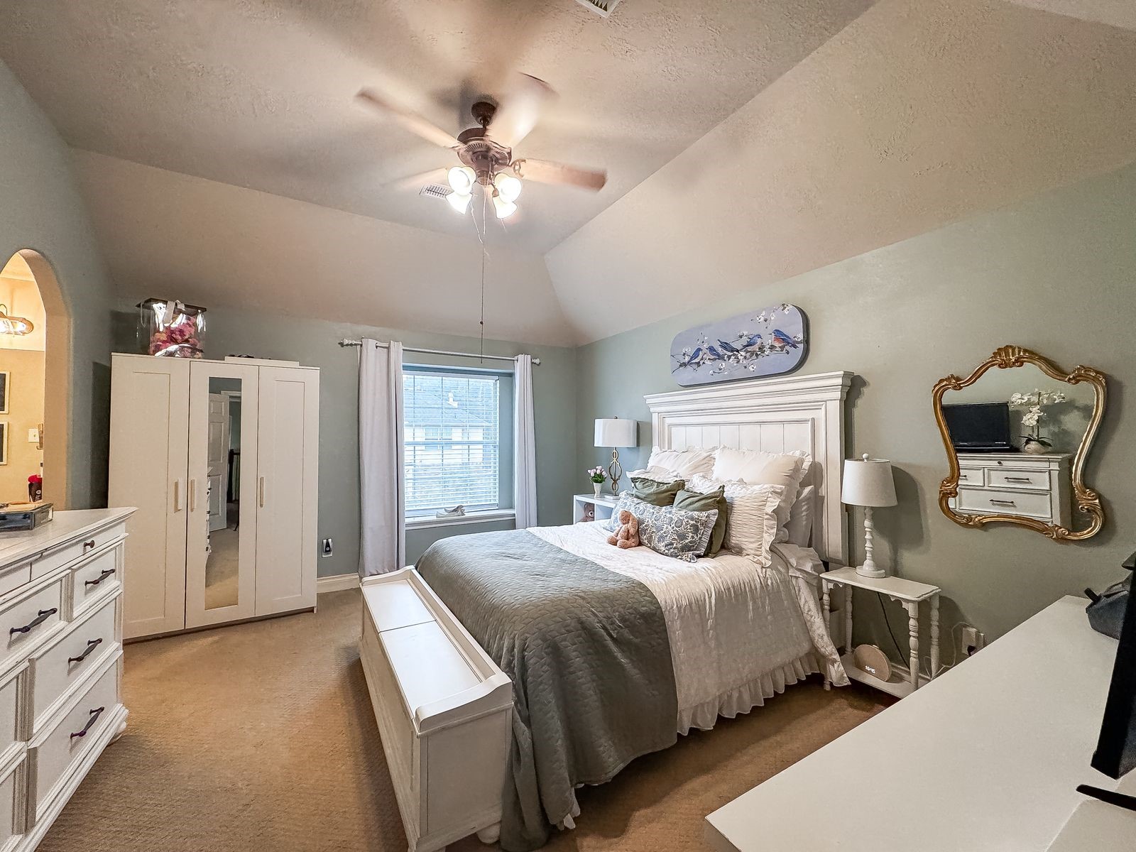 30719 Aldine Westfield Road Spring, TX 77386 - Photo 32 of 35 Guest Bedroom #5 Split From Second Floor Gameroom