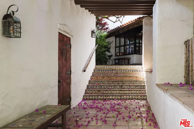 a view of a entryway door of the house