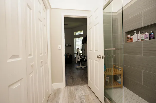 a bathroom with a sink and toilet
