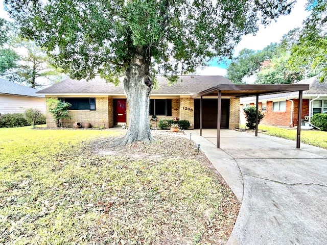 a front view of a house with a patio