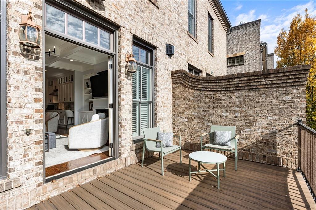 3611 Habersham Road Northwest Atlanta, GA 30305 - Photo 21 of 44 a view of outdoor space with seating space