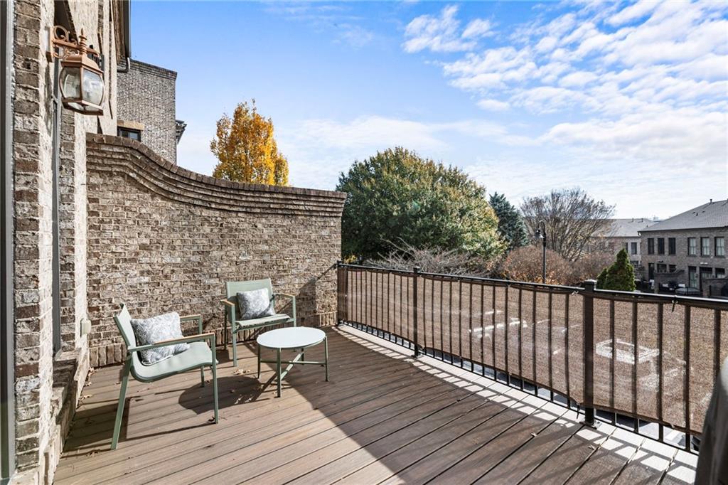 3611 Habersham Road Northwest Atlanta, GA 30305 - Photo 22 of 44 a view of a chairs on the roof deck