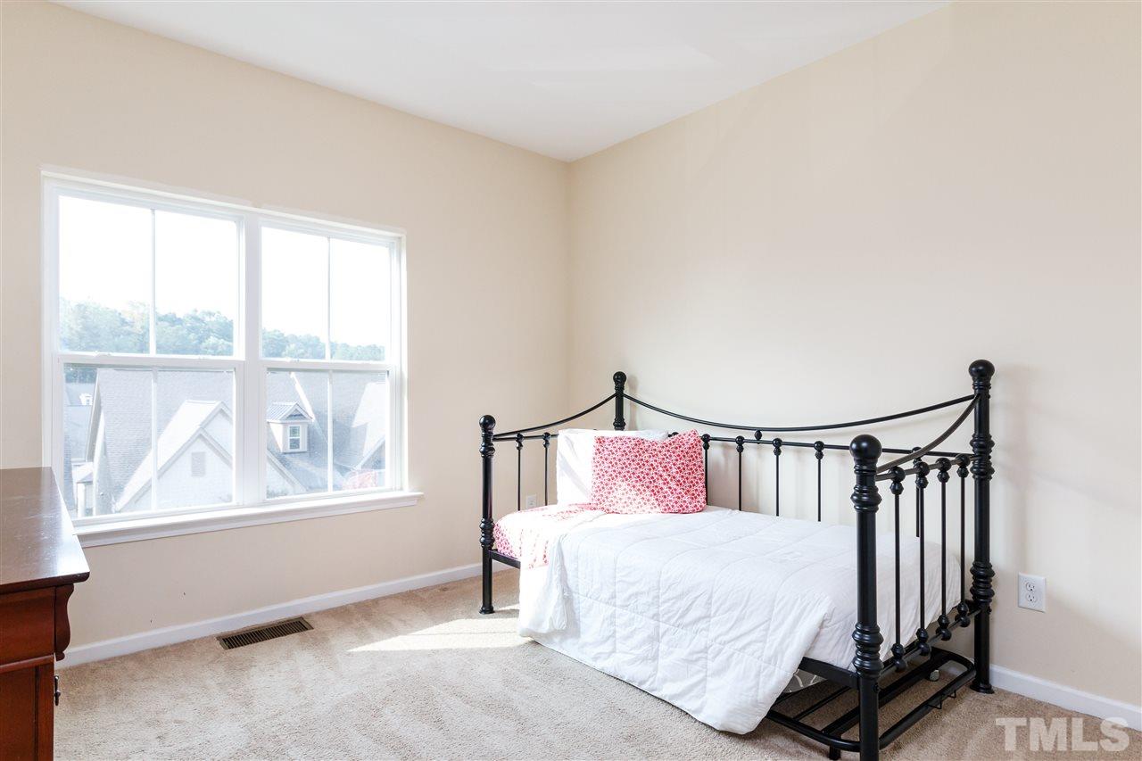 1305 Rodessa Run Raleigh, NC 27607 - Photo 20 of 25 Secondary bedroom on third floor of home.